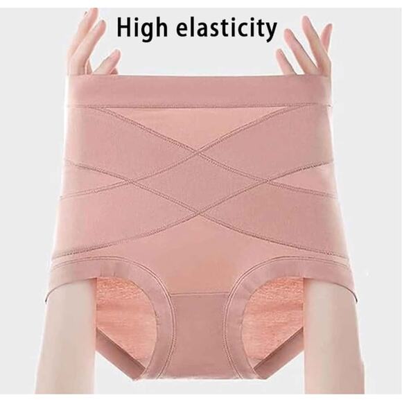 1 PAIR Doveloom Leak Proof Tummy Control Seamless Cotton Hi-Waist. Medium, NWT - Picture 5 of 7